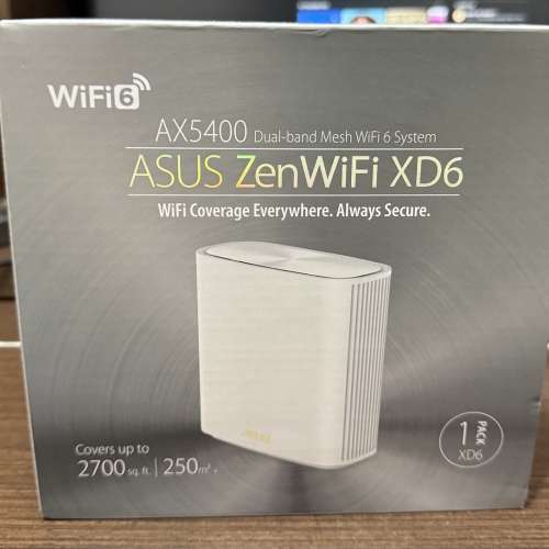 Asus ZenWifi XD6 AX5400 Wi-Fi 6 Mesh Router