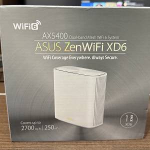 Asus ZenWifi XD6 AX5400 Wi-Fi 6 Mesh Router