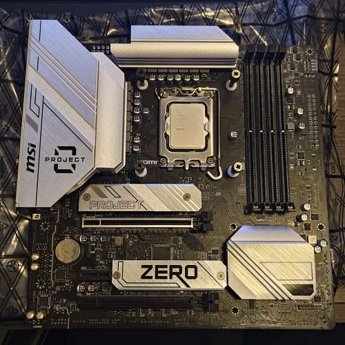 i9 14900k + MSI B760M project zero(可單買