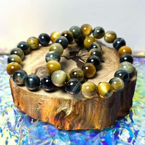 (不設面交)黃藍虎眼石手鏈