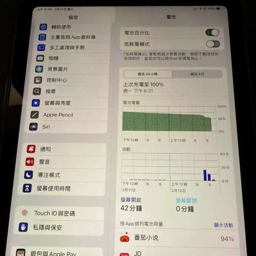 ipad mini 6 99新淨 256G LTE版