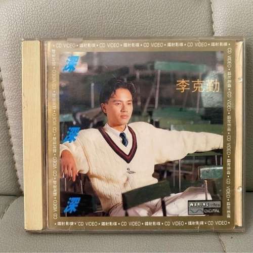 早期美版 李克勤 深深深 CD-VIDEO