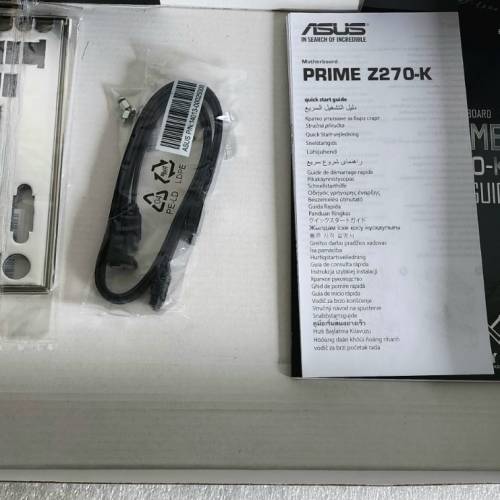 Asus PRIME Z270-K 全新底板 主板 主機板 Intel 6~7代 DDR4