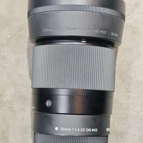 Sigma 30/1.4 DC DN Contemporary for Canon EFM 適馬 30mm to 佳能 EOS M 30