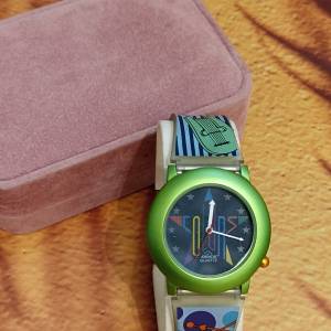 ⌚本小店 [不議價] 🌟no bargain 😎Vintage 「JORDACHE」Colors Watch 35mm, 電子BA...