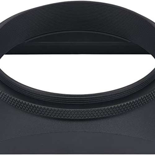 Haoge Lens Hood Metal Square Screw-in Lens Hood with Cap For asselblad XCD 4/45H
