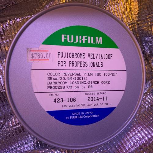 放售 停產 bulk film 菲林 原盒 RXP 100F / RDP III / Portra 160 NC / Tmax 400 /...