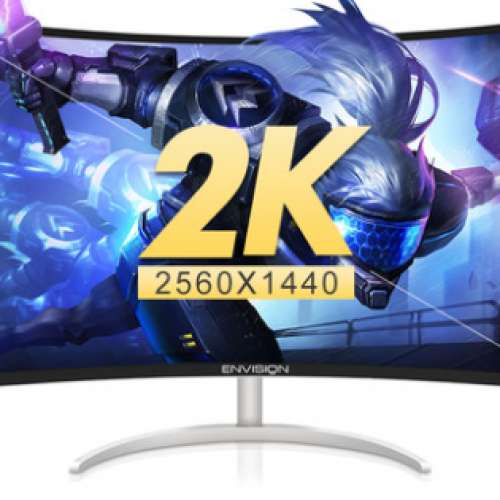 Envision P323WQC 31.5吋 曲面 2K LED 显示器