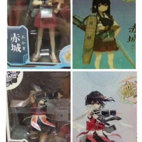 全新sega 7吋 艦娘模型赤城川內new warfare figure
