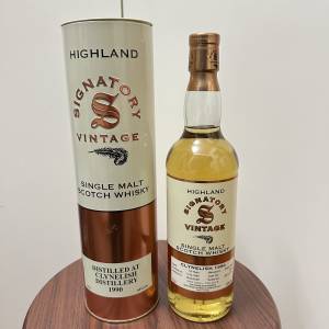 Highland Signatory & Vintage Single Malt Scotch Whisky - Distilled at Clynelish