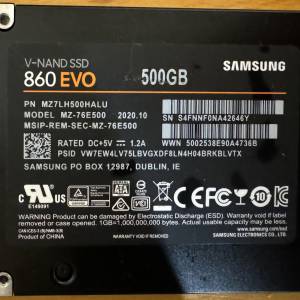 Samsung SSD 860 EVO 500GB