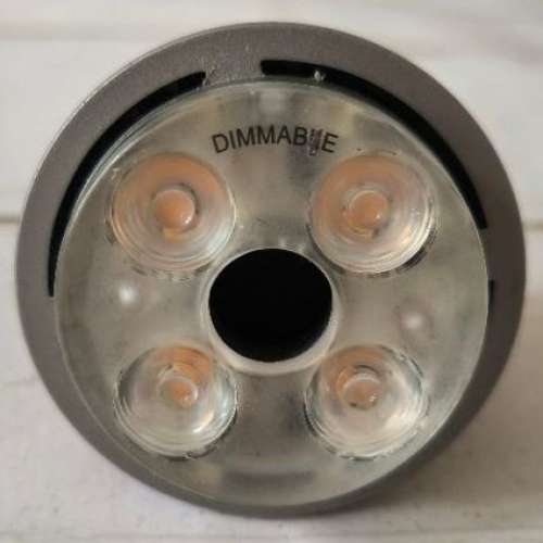 80%NEW PHILIPS Dimmable 10W 2700K 24D LED 暖白光 燈泡 燈膽