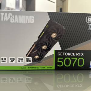 Zotac RTX5070 超頻版 香港行貨 保養3年