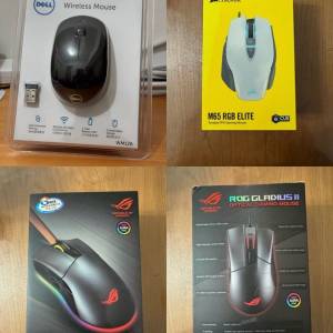 Dell Asus Corsair 文書電競滑鼠 RGB ROG 人體工學