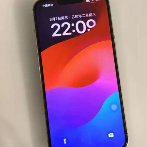Iphone13promax 1TB金色 98新，全原裝 外觀有新淨