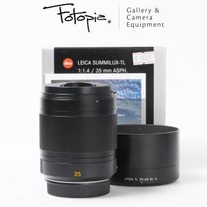 || Leica Summilux-TL 35mm F1.4 ASPH - Black Anodized with packing ||