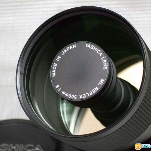 Yashica ML 500mm F8 Reflex Lens 反射鏡 波波鏡 CY mount