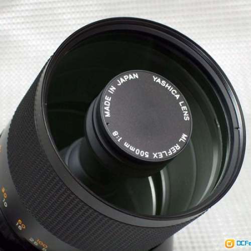 Yashica ML 500mm F8 Reflex Lens 反射鏡 波波鏡 CY mount