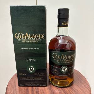 The GlenAllachie 13 Year Old Oloroso Sherry Wood Finish Single Malt Scotch Whisk