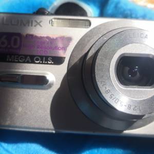 二手Panasonic Lumix DMC-FX9 零件 變焦鏡頭,附600萬像素 CCD感應器 leica DC VARI...