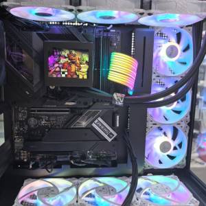 i9 13900K ROG Ryujin III 360 ROG Z790-H RTX 4070Ti Super 980 Pro 2TB TUF 1200W