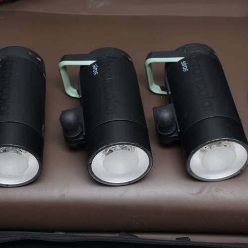 broncolor 800s三支裝及原廠燈架套裝