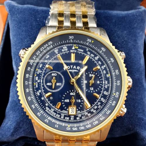 Rotary Pilot Chronograph GB00647 (全新未用狀態)