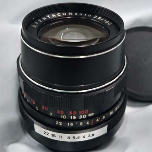 東德  Pentacon 100mm f2.8   EXA-mount~   即早期 (Meyer optik  orestor 100/2.8  )