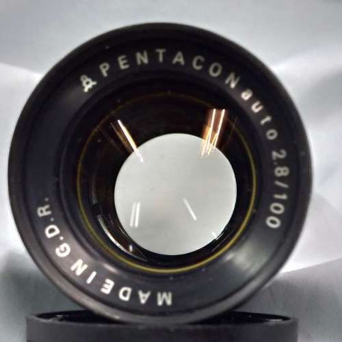 東德  Pentacon 100mm f2.8   EXA-mount~   即早期 (Meyer optik  orestor 100/2.8  )