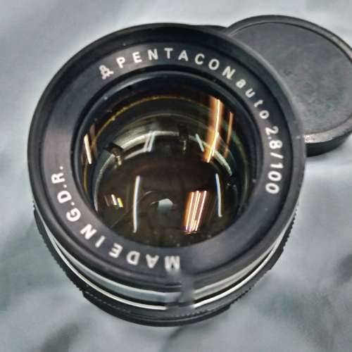 東德  Pentacon 100mm f2.8   EXA-mount~   即早期 (Meyer optik  orestor 100/2.8  )