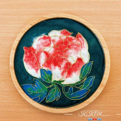 非遺手工掐絲琺琅