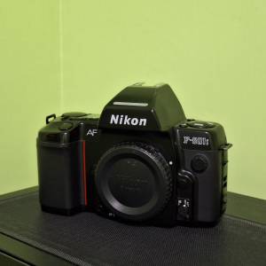 清櫃放售 Nikon F801S 菲林單反機身 送鏡頭