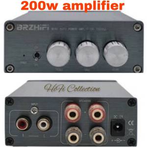 擴音機200W 高低音調節
高音通透，中頻甜美，低頻飽満強勁鬆軟自然，層次感豐富、甜...