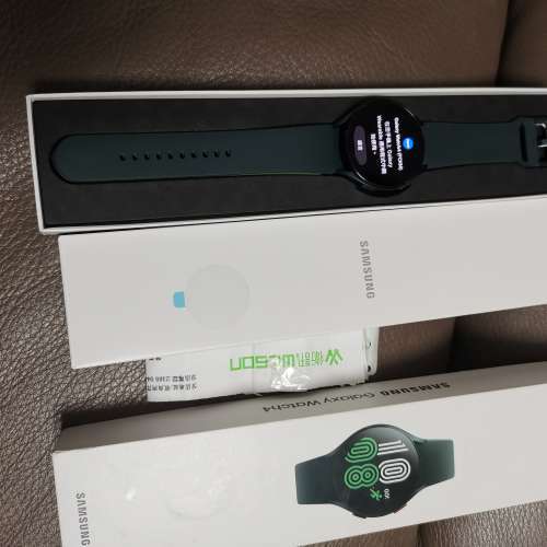 99%新Samsung Galaxy Watch4 44mm (BT)R870 智能手錶 （GREEN）