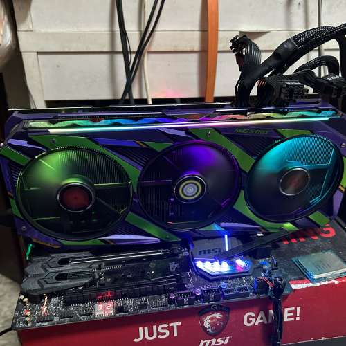 代售ROG Strix RTX3080 12GB OC EVA Edition 特別版 No/4080/4070/4060/5080/5070/...