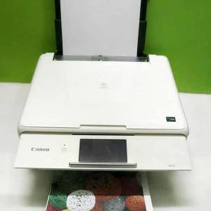 新淨少用良好入滿一套墨用6色780 781墨盒無盒高級Canon TS8170 Scan printer(可無線...