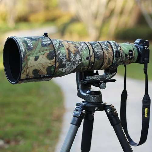ROLANPRO Lens Camouflage Coat For Nikon Z 600mm f/4 - 綠色叢林迷彩 #17