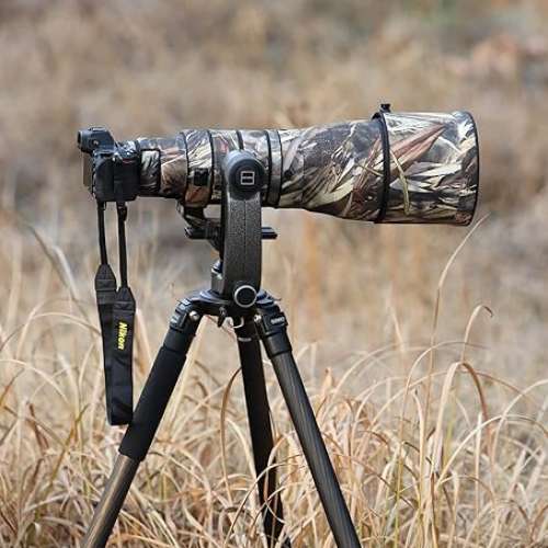 Lens Camouflage Coat For Nikon Nikkor Z 600mm f/4 TC VR S 防水炮衣 - 新枯葉迷...