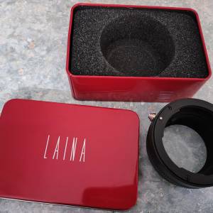 LAINA Pentax PK→Sony Nex mount 高堅细框連filter 大框連庶光罩