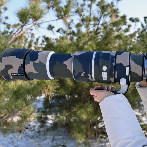 Lens Camouflage Coat For Canon RF 200-800mm F6.3-9 IS USM 防水炮衣 - 軍綠迷彩...