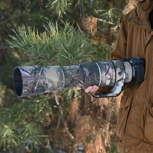 ROLANPRO Lens Camouflage Coat For Canon RF 200-800mm F6.3-9 IS USM 防水炮衣 -...