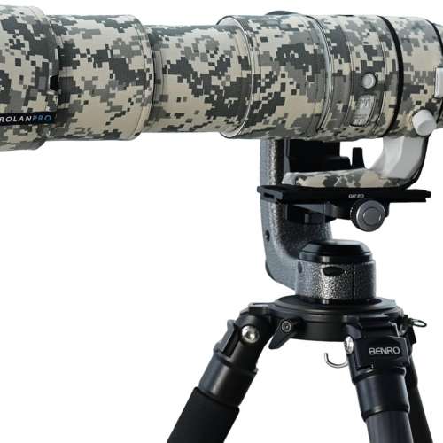 ROLANPRO Lens Camouflage Coat For Canon RF 200-800mm F6.3-9 IS USM - 灰色迷彩