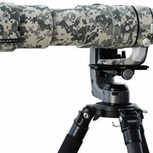 ROLANPRO Lens Camouflage Coat For Canon RF 200-800mm F6.3-9 IS USM - 灰色迷彩