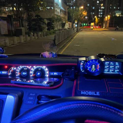 2010 Voxy Zrr70 安装自安平顯 ActiSafety A600 OBD液晶儀表行車電腦抬頭頭顯示器