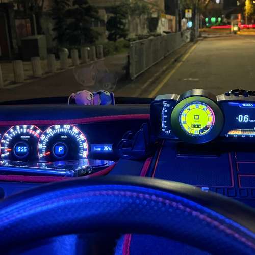 2010 Voxy Zrr70 安装自安平顯 ActiSafety A600 OBD液晶儀表行車電腦抬頭頭顯示器