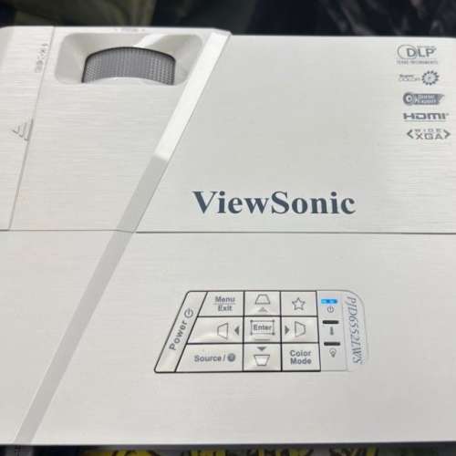 ViewSonic Pjd 6552LWS 連幕布