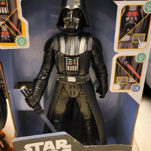 黑武士12吋figure，黑武士薯蛋頭