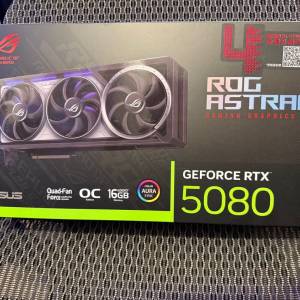 Asus ROG Astral GeForce RTX™ 5080 16GB OC GDDR7