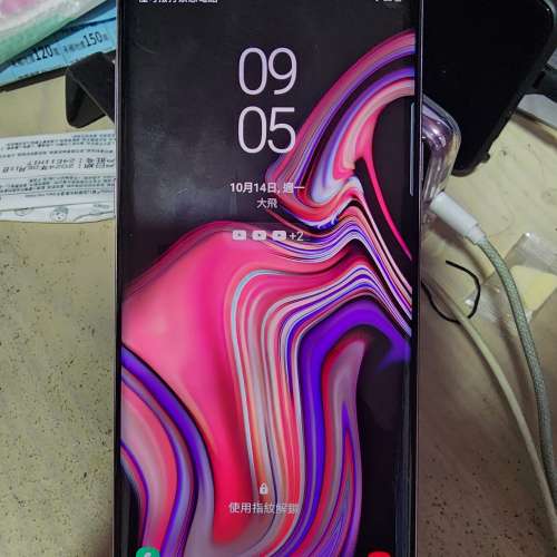 香港行貨Samsung Galaxy Note 9 Purple SIM 1 + Hybrid (SIM or MicroSD) 98% ...