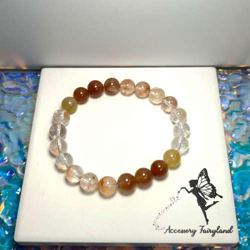 清貨特價-漸變兔毛手鏈 Rutilated Quartz Bracelet